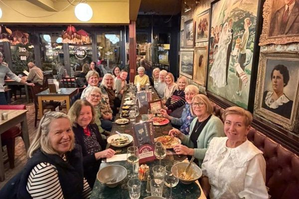Angmering Voices choir meal