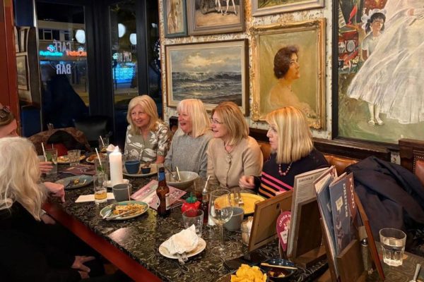 Angmering Voices choir meal