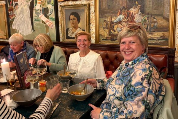 Angmering Voices choir meal