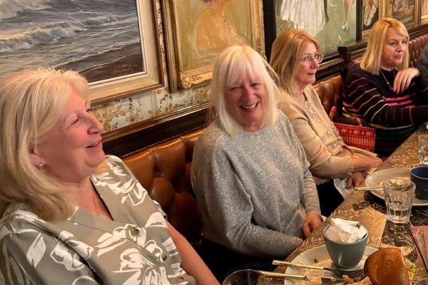 Angmering Voices choir meal